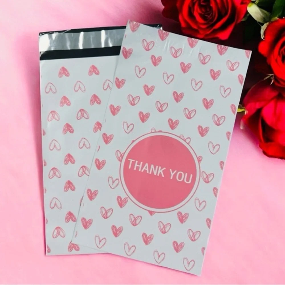 (10) 6x9 Thank you Poly Mailers*